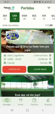 Pelada.App android App screenshot 9